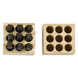 Number Steel Stamp Punch Set, # 4/6/3/2/1/8/9/7/5, 1/4"