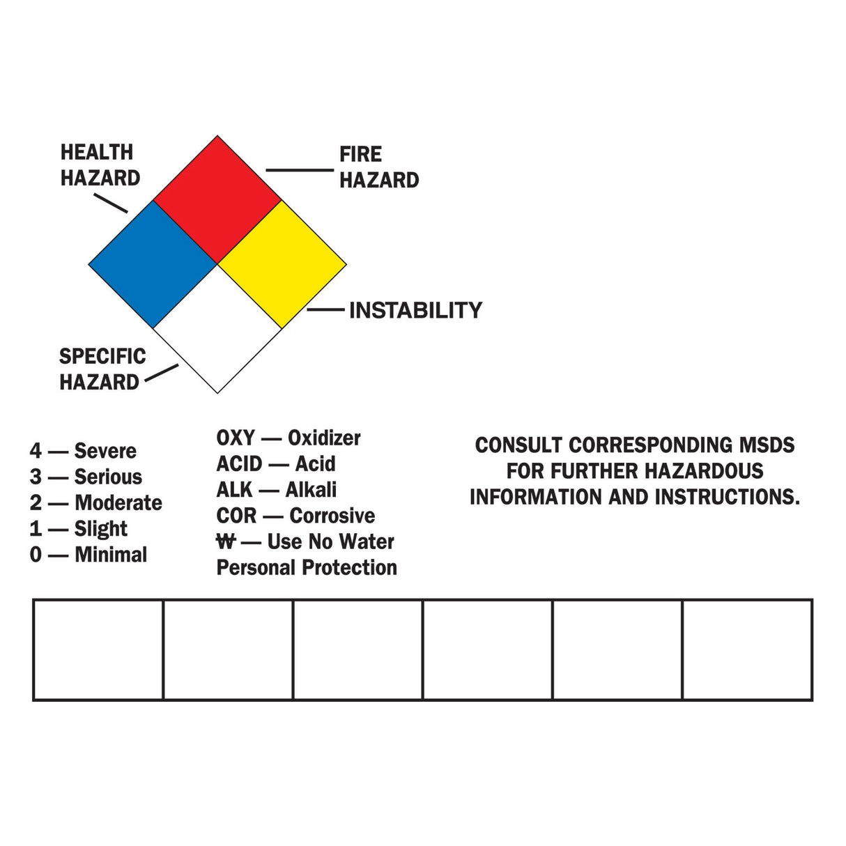 Blank Write-On Container Label, Vinyl, Sheet, 14" L x 10" W