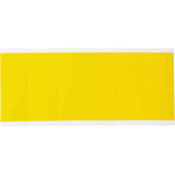 Repositionable Individual Number & Letter Labels, Blank, 3" H, Yellow