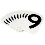 Quick-Align® Individual Gothic Number and Letter Labels, 9, 2" H, Black