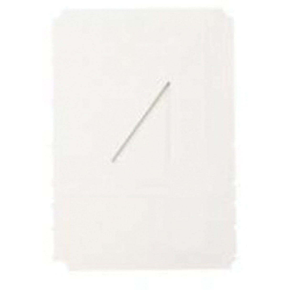Quick-Align® Individual Gothic Number and Letter Labels, 4, 3" H, White