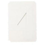 Quick-Align® Individual Gothic Number and Letter Labels, 4, 3" H, White