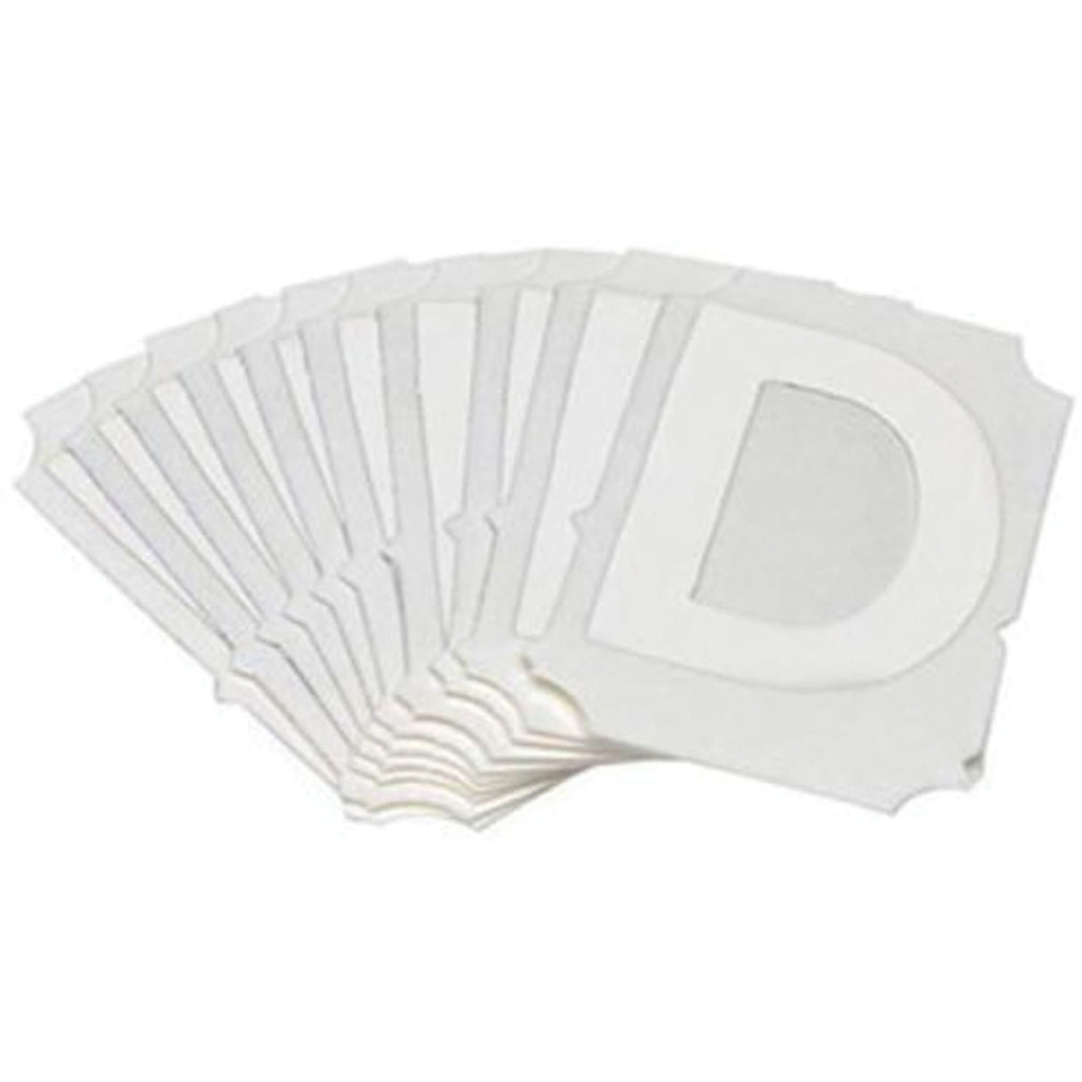 Quick-Align® Individual Gothic Number and Letter Labels, D, 3" H, White