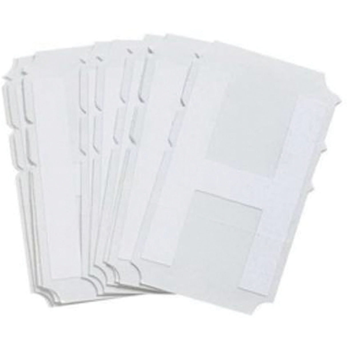Quick-Align®Individual Gothic Number and Letter Labels, H, 3" H, White