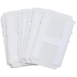 Quick-Align®Individual Gothic Number and Letter Labels, H, 3" H, White