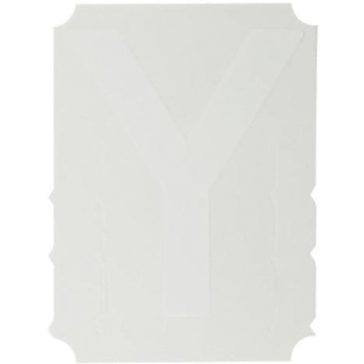 Quick-Align® Individual Gothic Number & Letter Labels, Y, 3" H, White