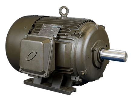 Max Motion MQP-74 | T-Frame Motor 75HP, 900RPM, 460V, Frame 444T, TEFC, Cast Iron