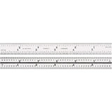 Junior Combination Squares, 6" L, Steel, Satin