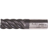 End Mill, 1/2" Dia., 5 Flutes
