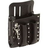 Tool Pouch, Multiple Tool Holder, Leather, 5 Pockets