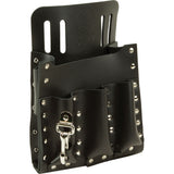 Tool Pouches, Multiple Tool Holder, Leather, 6 Pockets