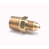 Flare Connector-flare Tube To Male Pipe, 1/4" x 1/4"