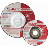 A24N Fast Grinding Wheel, 7" x 1/4", 7/8" Arbor, Aluminum Oxide, Type 27