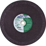 C24R Concrete High Speed Cut-Off Wheel, 12" x 1/8", 1" Arbor, Type 1, Aluminum Oxide, 6300 RPM