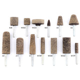 A36Q Resin Bonded Mounted Points, A11, Aluminum Oxide, 11/16" Dia., 2" L, 36 Grit