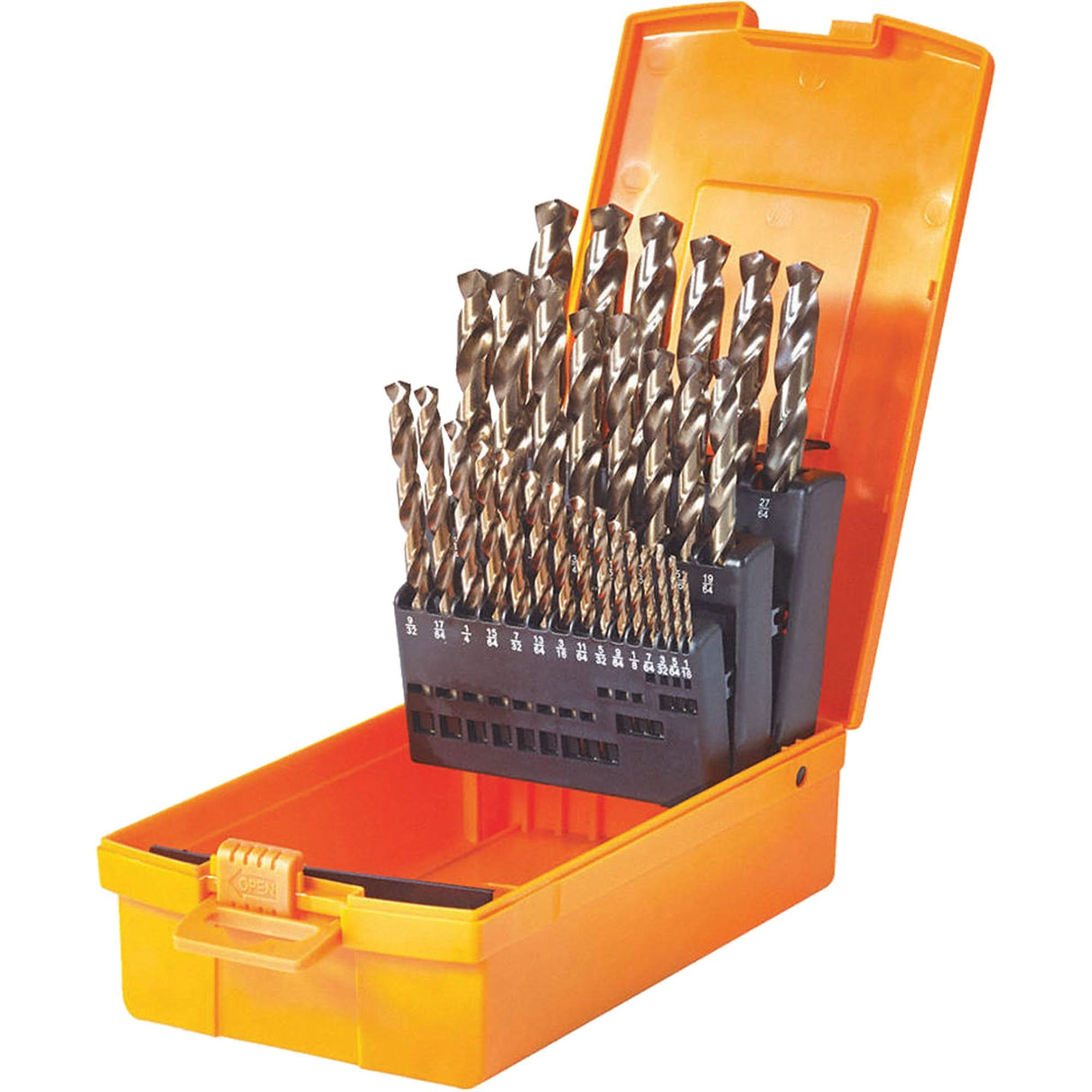 Drill Bit Set, 29 Pieces, High Speed Steel