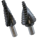Multi-Step Drill Bit Set, 3 Pieces, High Speed Steel