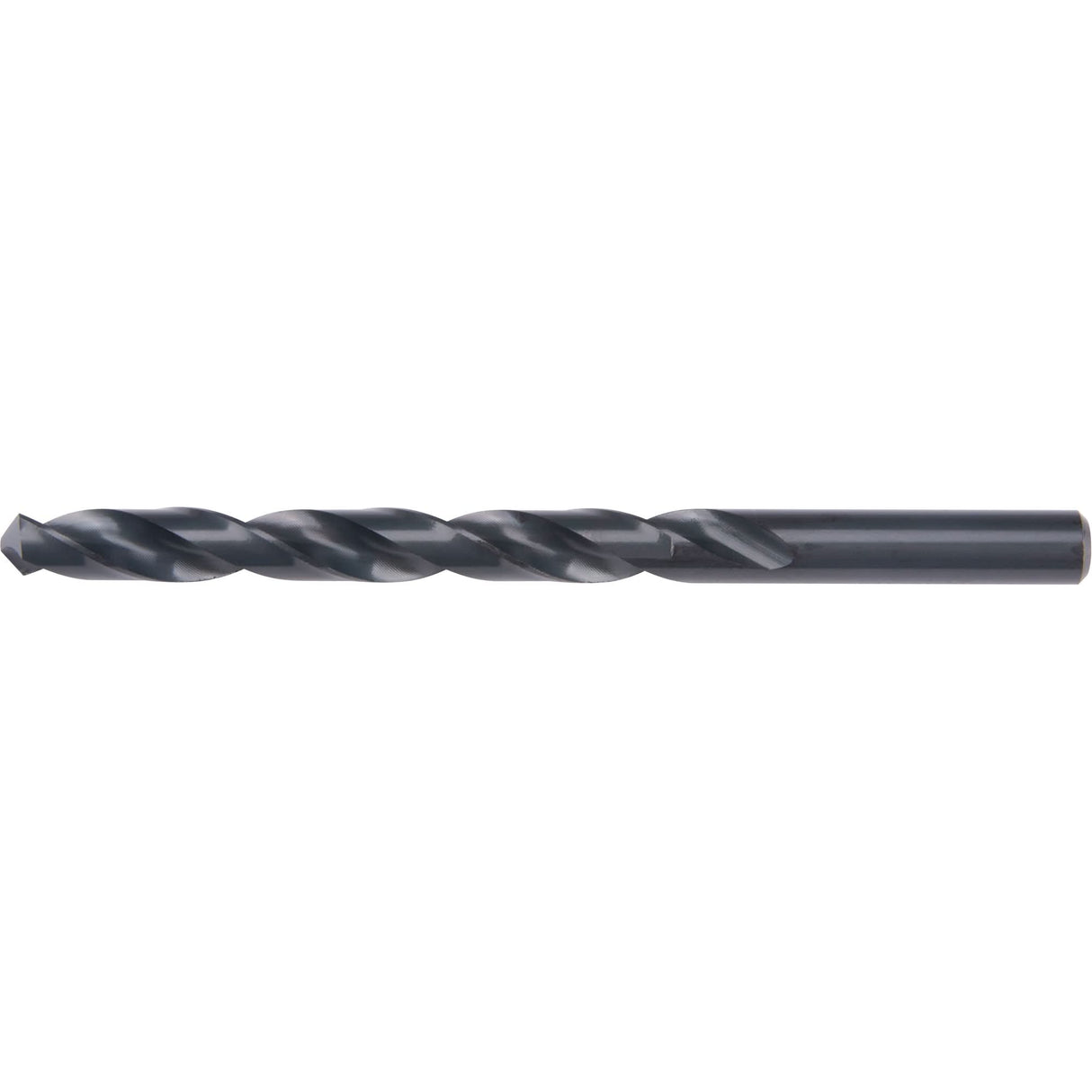 Jobber Drill Bit, High Speed Steel, 1/2", 6" L, 4-1/2" Flute, 118° Point Angle