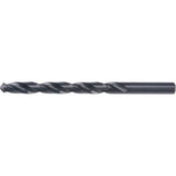 Jobber Drill Bit, High Speed Steel, 1/2", 6" L, 4-1/2" Flute, 118° Point Angle