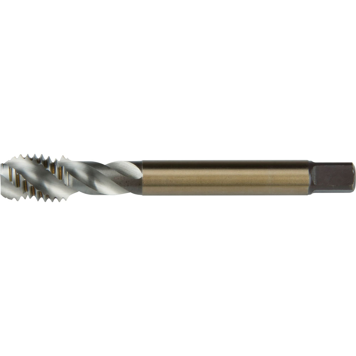 45° Spiral Flute Tap, High Speed Cobalt, M4x0.7 Thread, 53 mm L