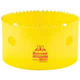 Bi-Metal Holesaw - 4", 4", 2" Depth of Cut, Bi-Metal
