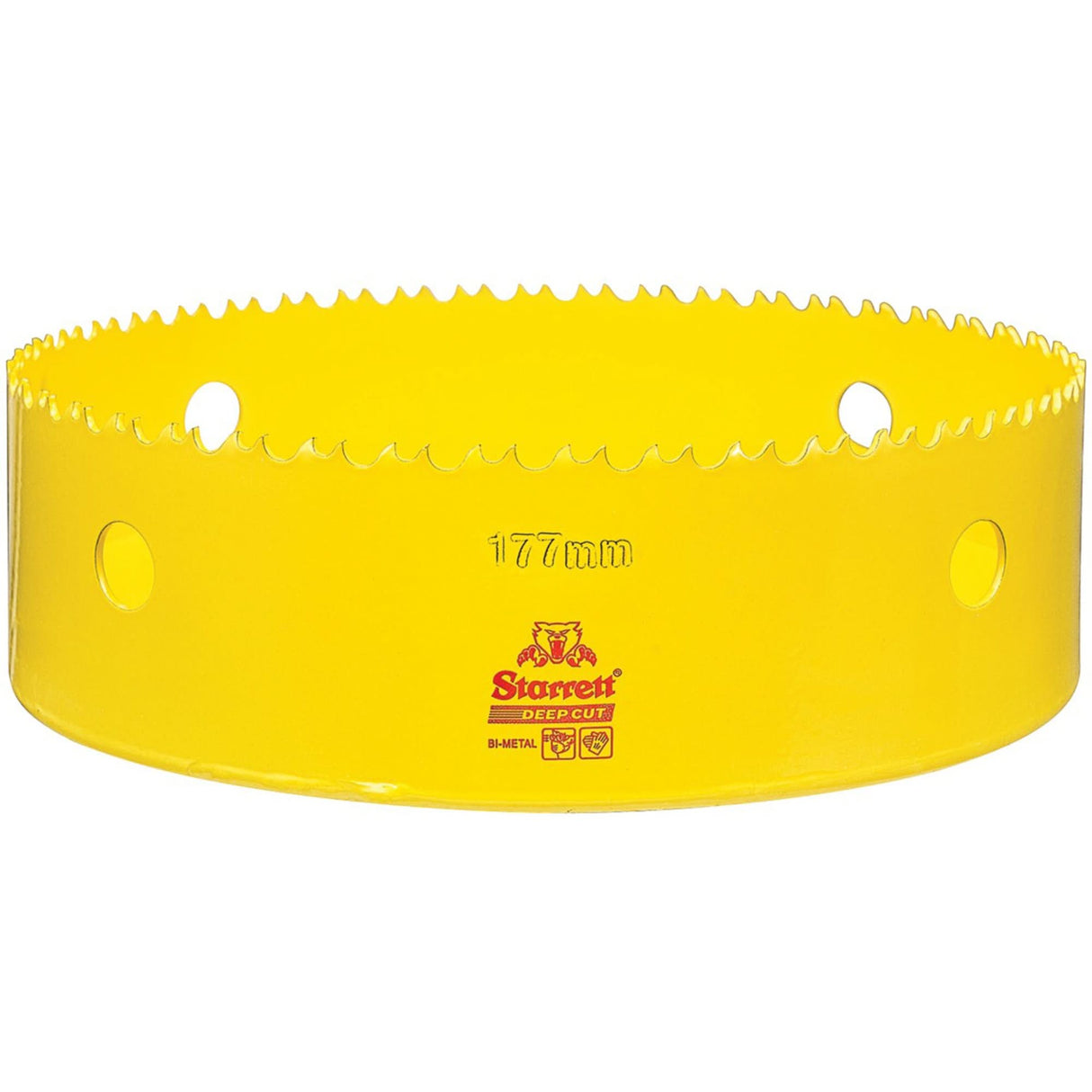 Bi-Metal Holesaw - 6-31/3, 6-31/32", 2" Depth of Cut, Bi-Metal