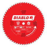 Circular Saw Blade, 16-5/16", 60 Teeth, Wood Use