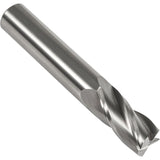 S134 Square End Mill, 5/16" Dia., 2-1/2" L, 4 Flutes, 5/16" Shank, Carbide