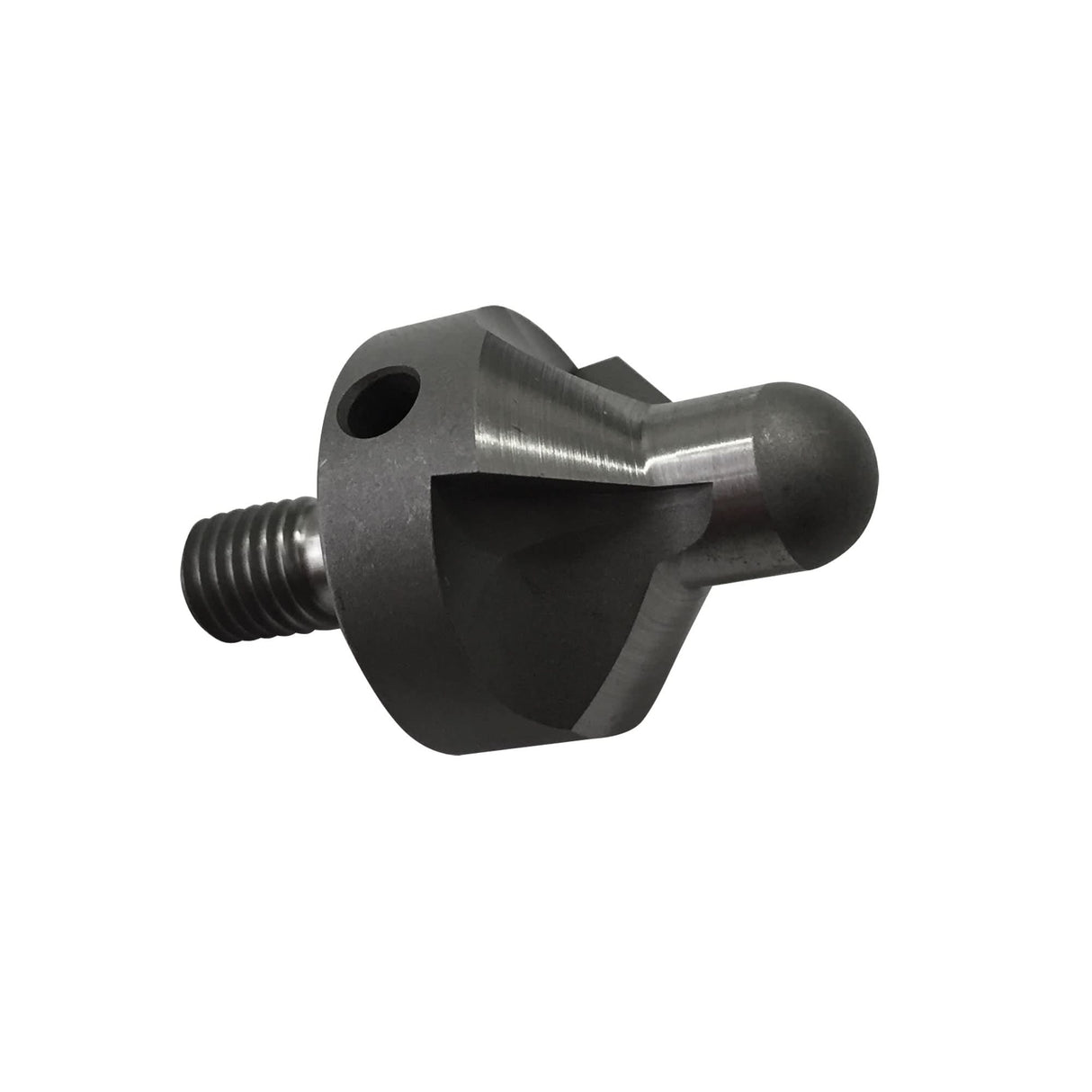Threaded Shank Countersink, 3/10", High Speed Steel, 100° Angle, 3 Flutes