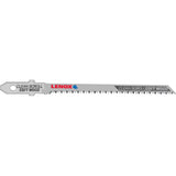 Clean-Cutting Jigsaw Blades, Bi-Metal, T-Shank, 3-1/2" L, 20 TPI