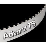 Advanz™ TS Bandsaw Blades, High Quality Micro-Grained Carbide, 1" W x 0.035" Thick, 3-4 TPI