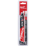 Sawzall® Torch™ Reciprocating Saw Blade, Carbide, 7 TPI, 6" L x 2" W