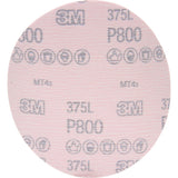 Hookit™ 375L Film Disc, 6" Dia., P800 Grit, Aluminum Oxide