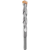 Multi-Material Drill Bit, Carbide, 1/4", 4-3/4" L, 3" Flute