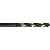 332HD Heavy-Duty Jobber Drill Bit, High Speed Steel, 7/16", 5-1/2" L, 4-1/16" Flute, 135° Point Angle
