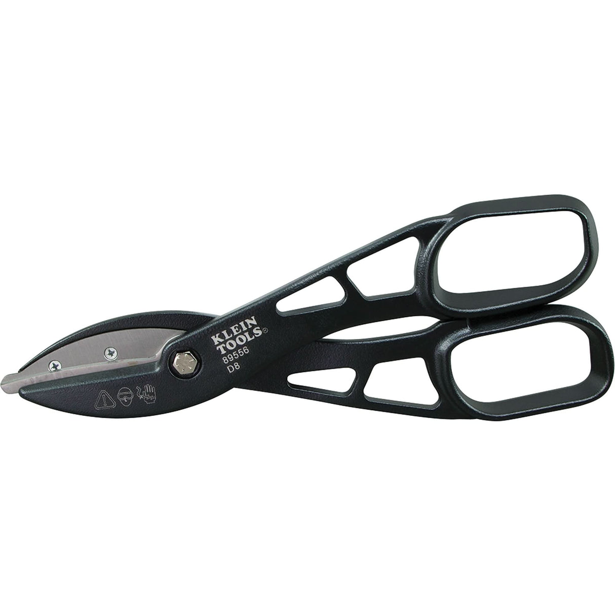 Tin Snips, 3-1/2" Cut Length, Straight Cut