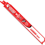 Medium Metal Reciprocating Saw Blade, Carbide, 10 TPI, 9" L x 1" W