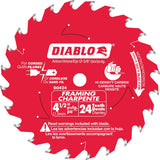 Framing Trim Circular Saw Blade, 4-1/2", 24 Teeth, Wood Use