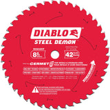 Steel Demon™ Cermet II Circular Saw Blade, 8", 42 Teeth, Metal Use