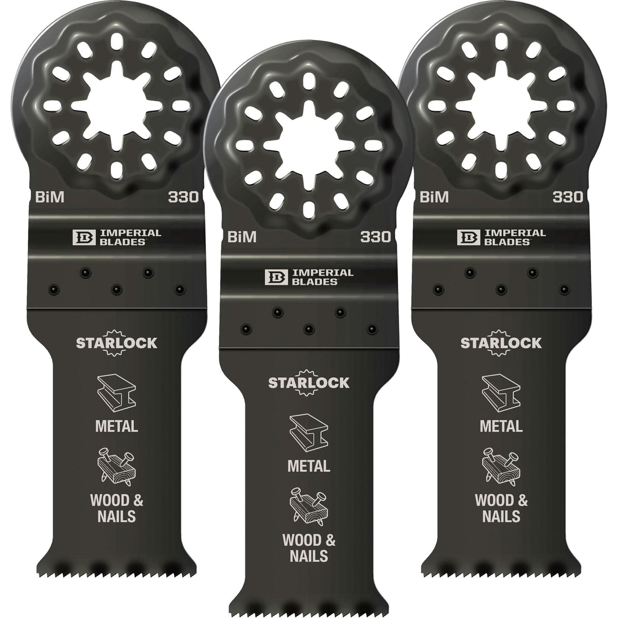 Starlock™ 1-1/8" Standard Metal Blade