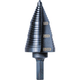 3-Step Drill Bit, 7/8" - 1-3/8" , High Speed Steel