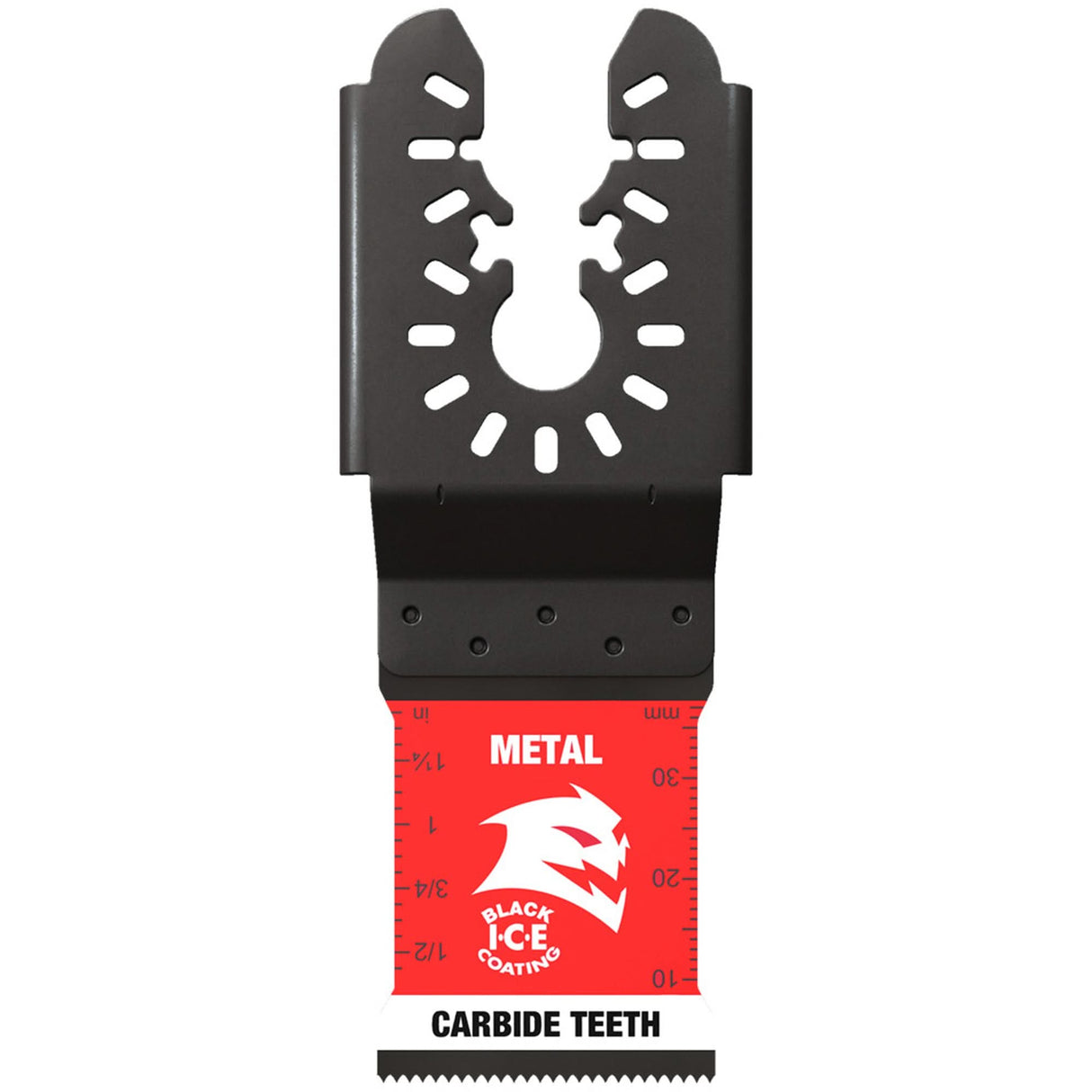 AMPED™ Steel Demon™ 1-1/4" Universal Fit Carbide Teeth Oscillating Blade for Metal