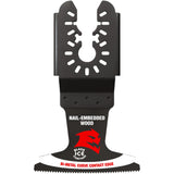 Demo Demon™ 2-1/2" Universal Fit Bi-Metal Oscillating Blades for Nail-Embedded Wood