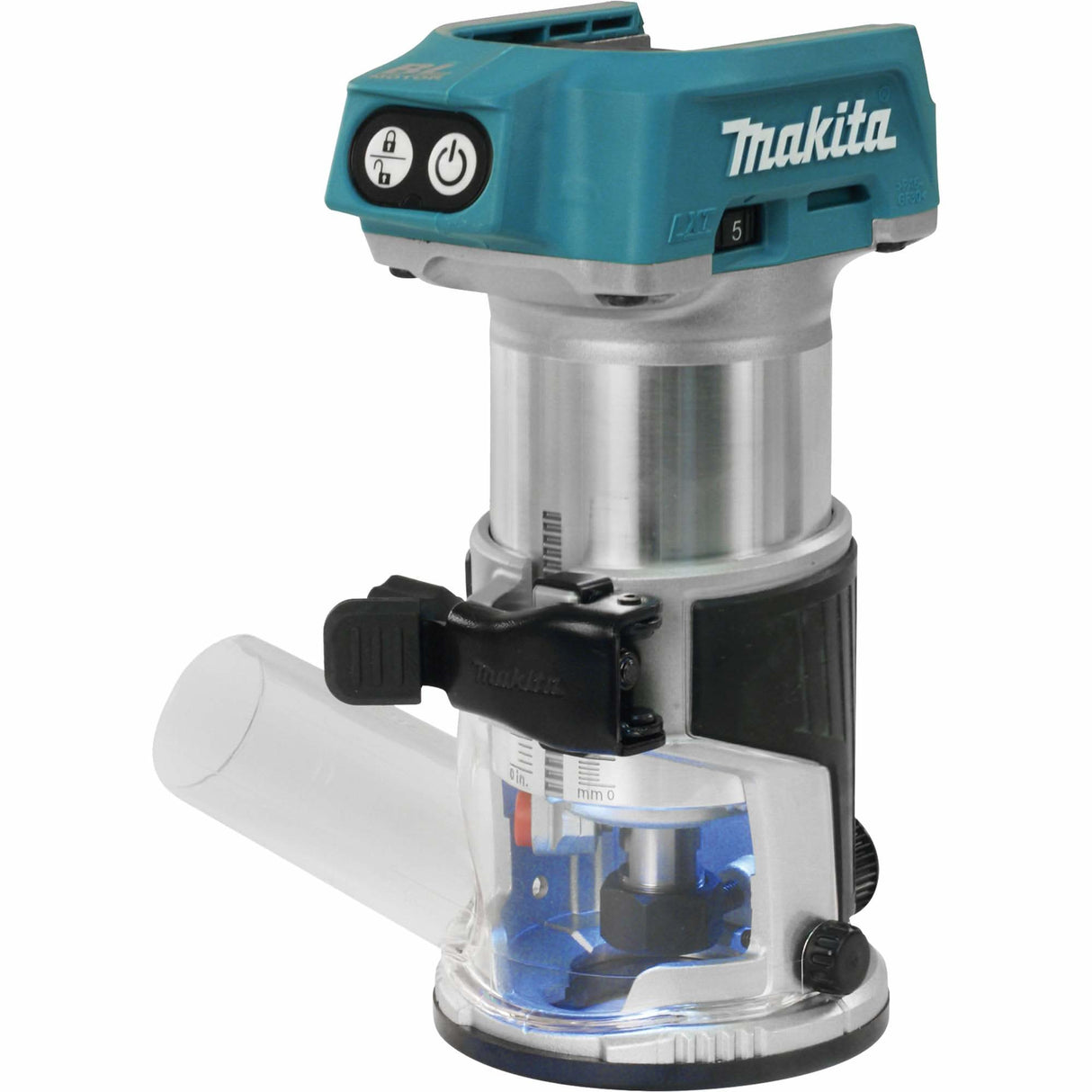 LXT Brushless Router with Dust Extraction