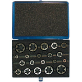 377 Hexagon Rethreading Die Set, Carbon Steel