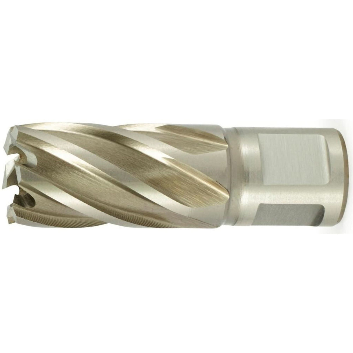 4500 Short Annular Cutter, 11/16" Diameter, High Speed Steel, 1" Depth of Cut, 3/4" Shank
