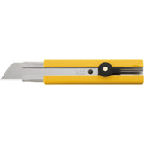 Rubber Inset Utility Knife with Solid Blade, 25 mm, Stainless Steel Blade