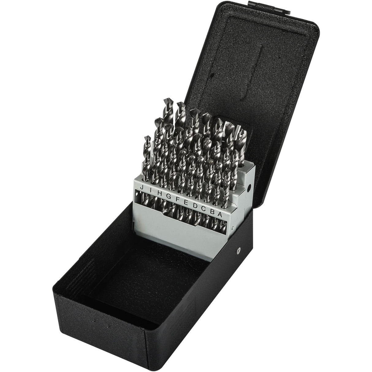 Jobber Length Drill Bit Set, 26 Pieces, High Speed Steel