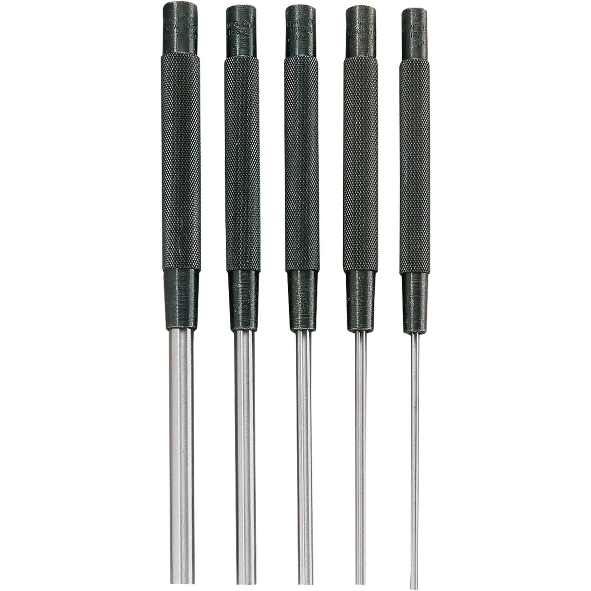 Drive Pin Punches, 5 Pieces