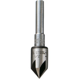 Countersink Bit, 1/2", High Speed Steel, 82° Angle, 5 Flutes